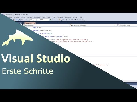 Erste Schritte mit Visual Studio [C#]
