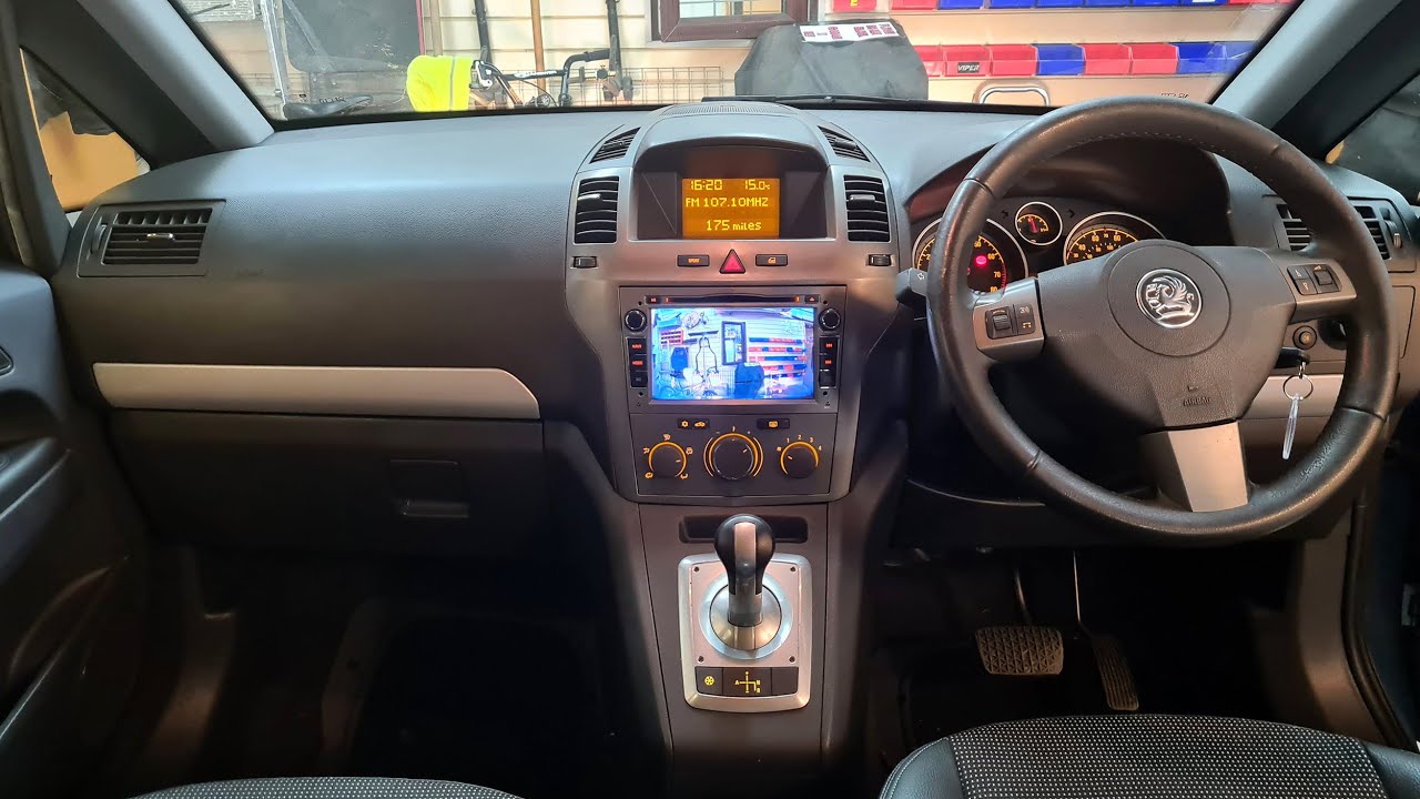 Vauxhall Zafira Android Stereo GPS Bluetooth DVD Radio Multimedia