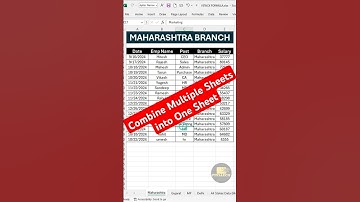 Vstack Formula !! Combine Multiple Sheets in One Sheet !! Advance Vstack Formula !! #shorts #excel