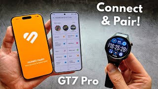 Как подключить и синхронизировать Huawei Watch GT 7 PRO с приложением на телефоне (Huawei Health) screenshot 1