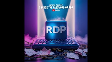 HOW TO CHANGE RDP PASSWORD #rdp