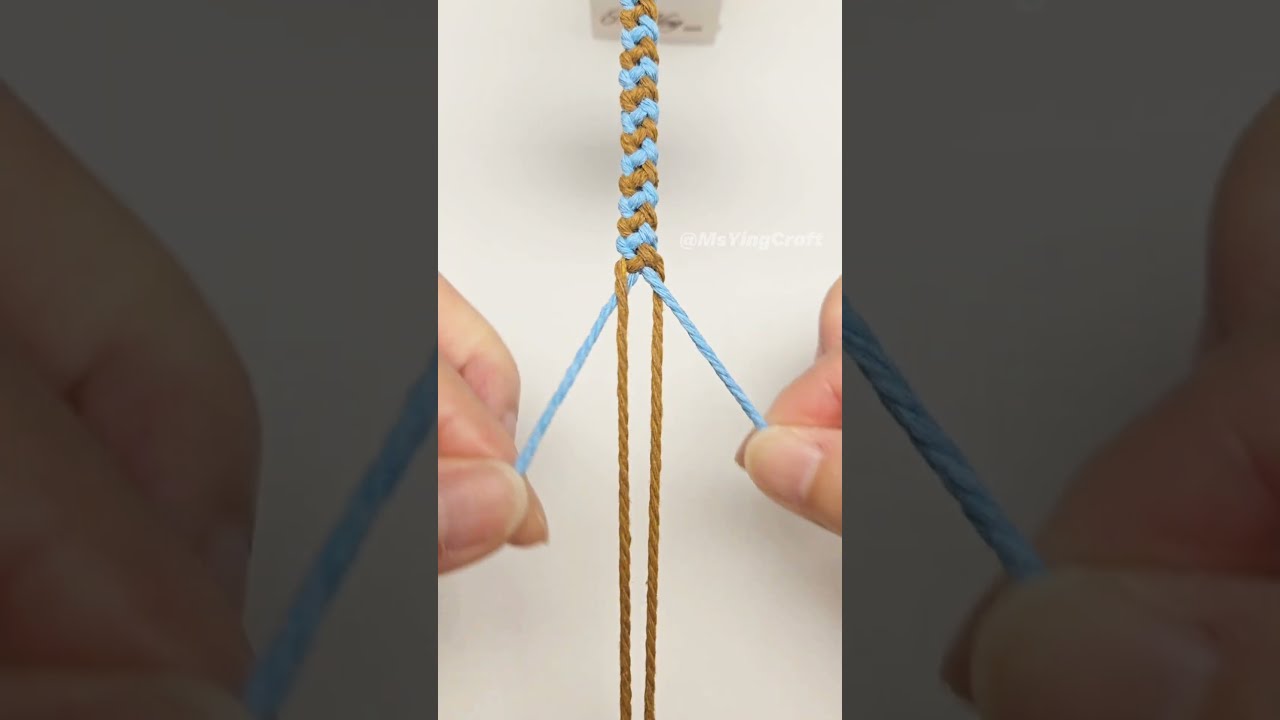 How to Tie Fancy Square Knot 2602038 Quick Macrame Tutorial 