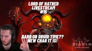 Diablo 4 - NEW CHAR BEFORE POE2! GIGA HYPED! [ENG / GER]