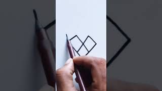 mind blowing Geometric Heart Art Anyone can draw #shorts #kids