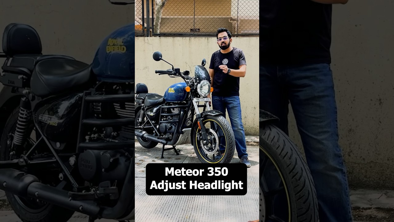 Регулировка фар Meteor 350 