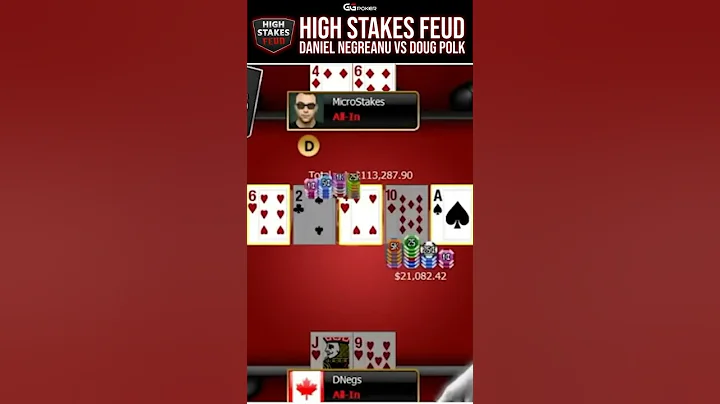 Doug Polk SNAPS DNeg's turn Shove - $92,000 POT!