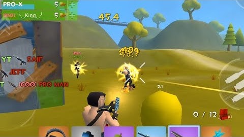 Rocket Royale - Nuclear Bomb Event + Playing with a Fan | Android Gameplay #161