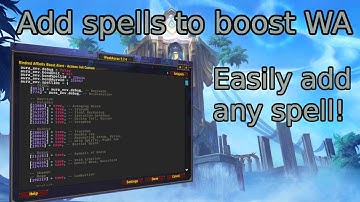 How to easily add spells to the popular Kindred Affinity boost alert weakaura - resto druid mythic+