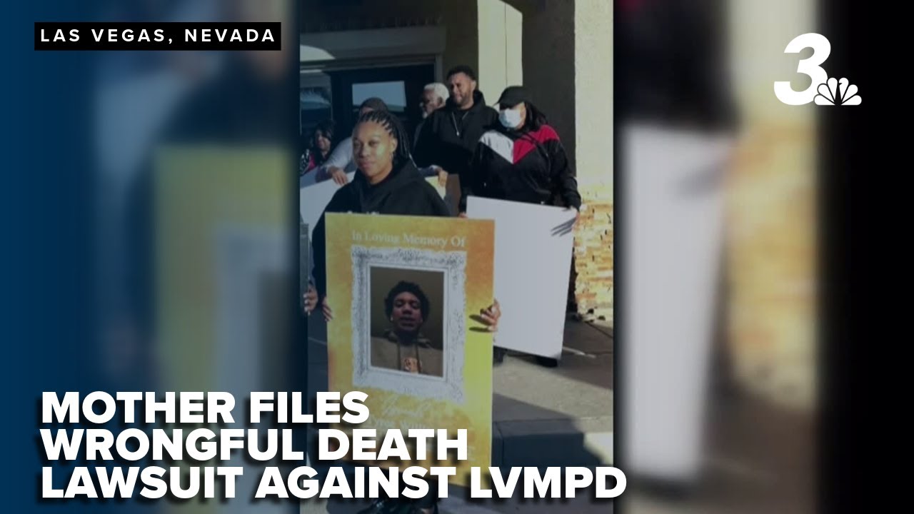 Mother files wrongful death lawsuit against Las Vegas police over son's ...