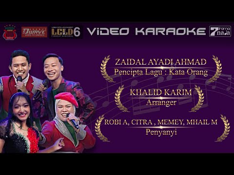 Robi Aryanto, Citra Ayu, Memey, Mhail.M - Kata Orang (Official Video Karaoke)