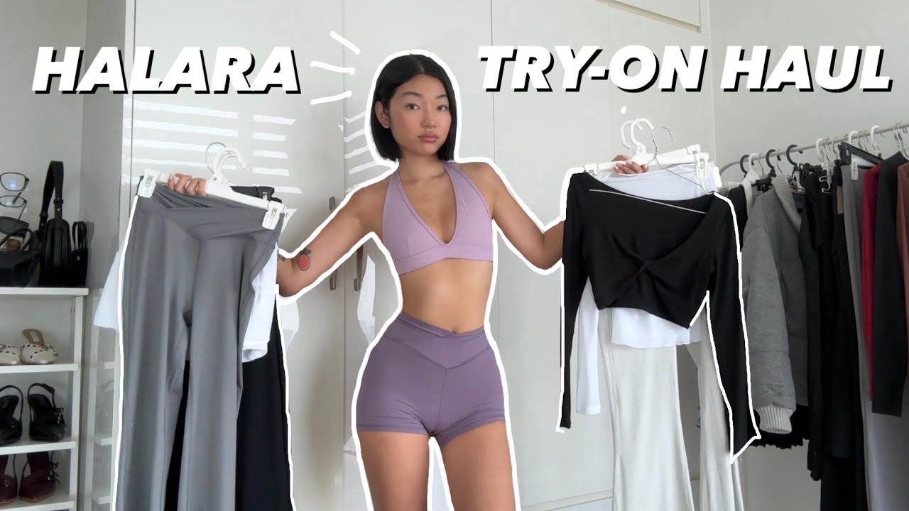 Activewear TRY-ON HAUL ft. HALARA