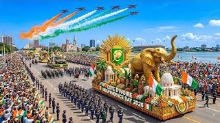🇨🇮 Côte d'Ivoire Independence Day 2026 | 66th Anniversary Grand Parade in Abidjan 4K