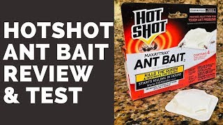 Hot Shot Ant Bait Review - Maxattrax Ant Traps 