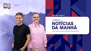 | AO VIVO | Jornal BandNews Rio - Notícias da Manhã (21/11/25)