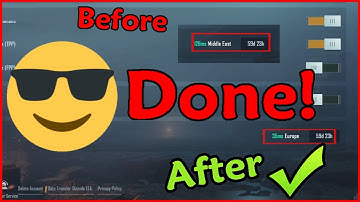 HOW TO CHANGE SERVER IN PUBG Mobile (update S16) EASY! 😎🔥