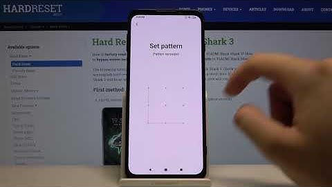 How to Change Lock Method in XIAOMI Black Shark 3 – Find Screen Lock Options