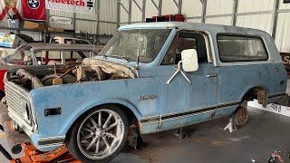 1969  1972 Chevy K5 Blazer 2WD Conversion from 4WD