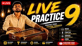 Mritunjay pandit is live! Harmonium practice