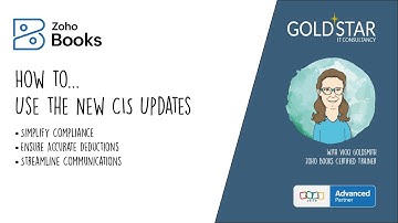 How to use the new CIS update in Zoho Books