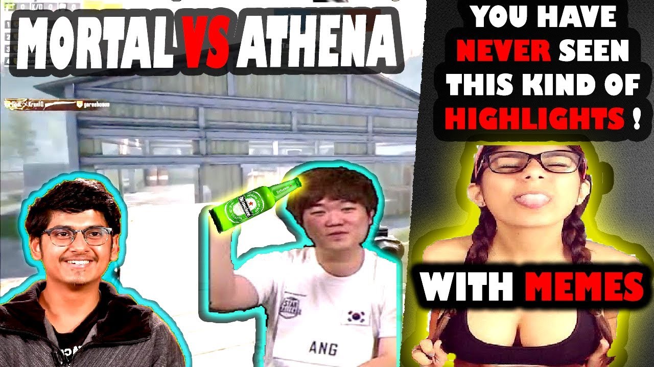 ATHENA vs MORTAL TDM || MORTAL AND ATHENA PLAYING TOGETHER | PUBG TDM ...