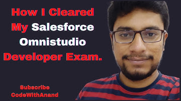 How I passed Salesforce Omnistudio Developer Certification Exam | Episode-01 | #OmnistudioDeveloper