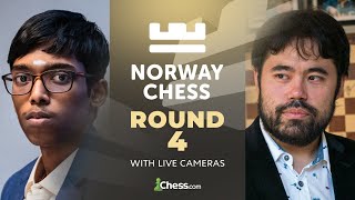 NORWAY CHESS DAY 4 ft. PRAGG, CARLSEN, HIKARU, FIROUZJA