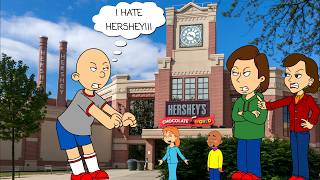 Classic Caillou Misbehaves on the trip to Hershey Park/Grounded