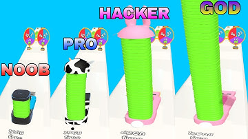 USB Run! in NOOB vs PRO vs HACKER vs GOD