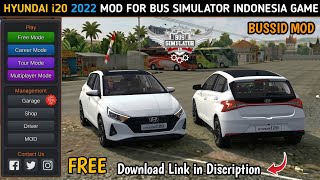 Hyundai i20 2022 Mod For Bussid | Bus Simulator Indonesia | Free Download | BUSSID  screenshot 5
