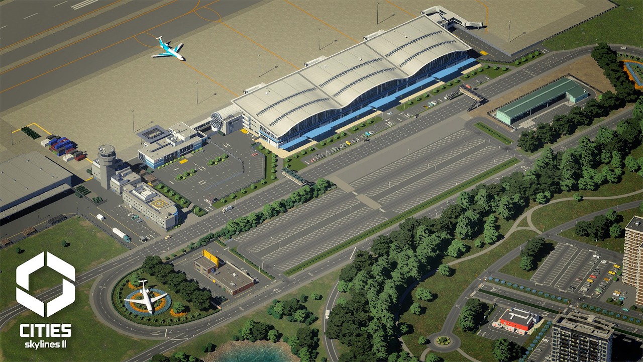 This is My BEST Airport Build in Cities Skylines 2 Yet!