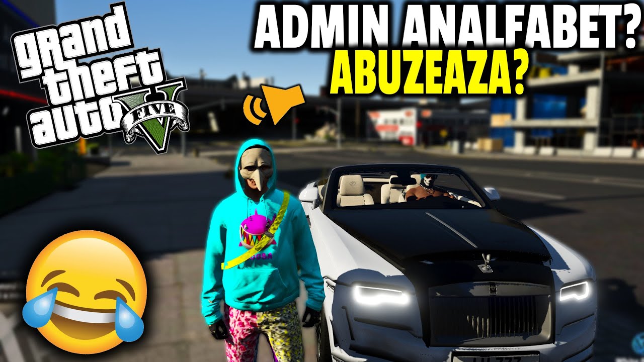FiveM- ADMIN ANALFABET ABUZEAZĂ ŞI DĂ BAN? *mori de râs*😂