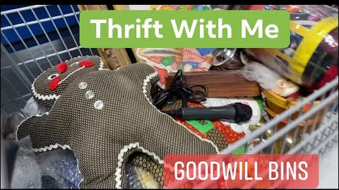 LETS GO THRIFTING ... Digging For Treasures @ the Goodwill Bins 😁