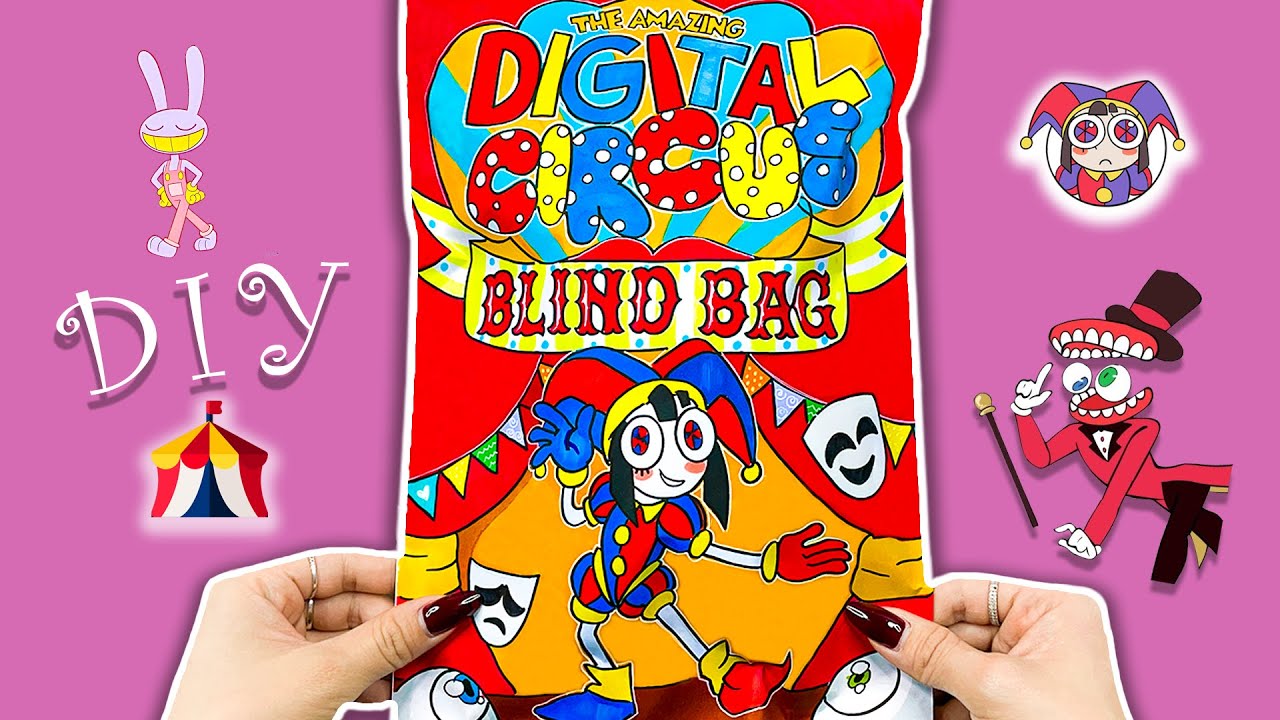 🤡Paper diy🤡] The Amazing Digital Circus Blind Bag | Unboxing