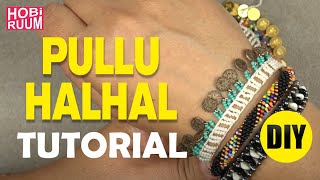 Pullu Halhal Yapımı | Sequin Anklet Tutorial #DIY #kendinyap