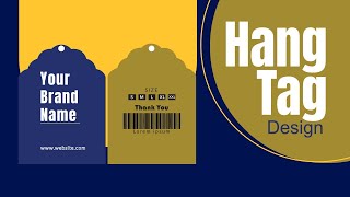 Hang Tag Design In Adobe Illustrator