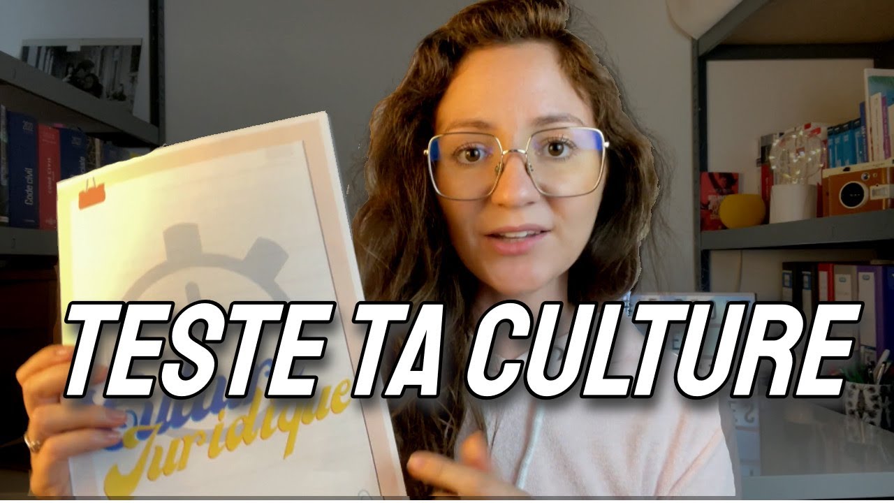 Teste ta Culture Juridique en 30 QUESTIONS !