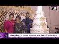 Short drama between Oba Elegushi, Olori Sekinat and the new wife during Oba Elegushi’s 45th Birthday