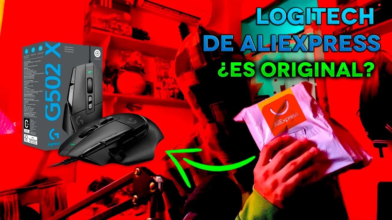 Logitech G502 Hero de aliexpress ¿Es original? o ¿me estafaron?