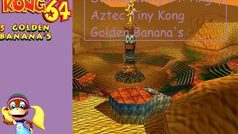 Donkey Kong 64 | Frantic Factory | Tiny Kong Banana