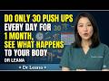 Do ONLY 30 Push Ups Every Day For 1 Month, See What Happens To Your Body ||