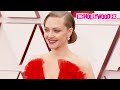 Amanda Seyfried Arrives To The Oscars & Walks The Red Carpet At The 93rd Annual Academy Awards