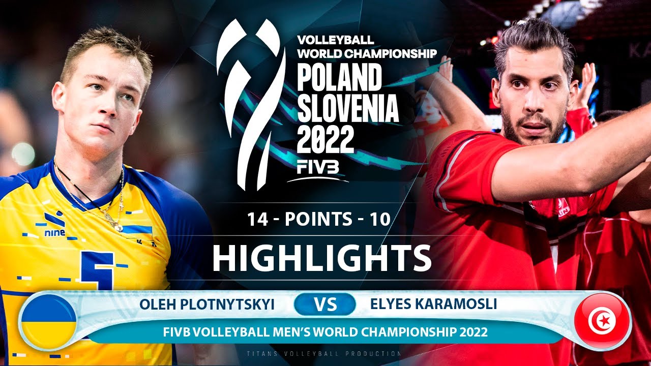 Oleh Plotnytskyi vs Elyes Karamosli | Ukraine vs Tunisia | Highlights ...