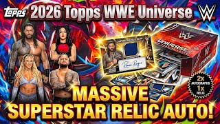 HUGE SUPERSTAR HIT! 2026 Topps WWE Universe Hobby! screenshot 2