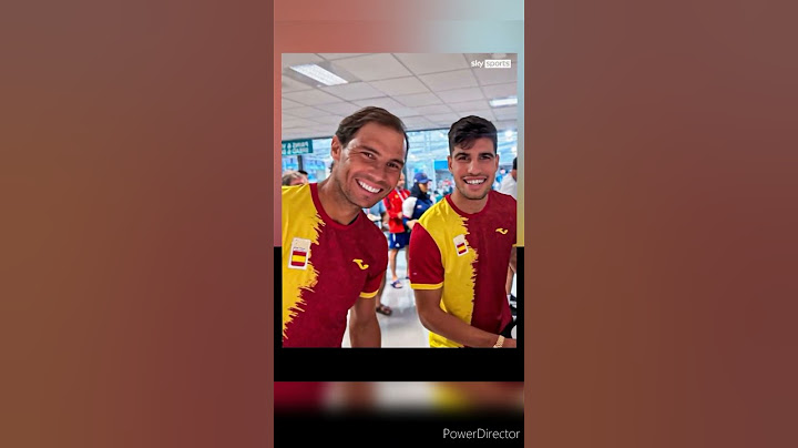 Nadal and Alcaraz Arrived for Olympic🤩