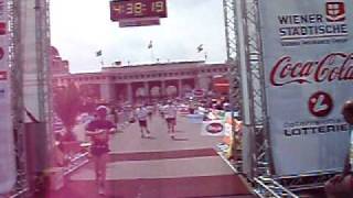 Vienna marathon 2007 - finish