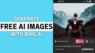 How to Get Bing AI on iPhone (GENERATE AI IMAGES FOR FREE!!)