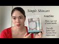 Simple Skincare routine + Duvolle Spin-Care System first impression!