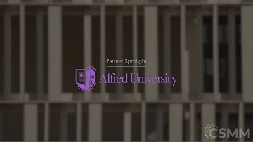 CSMM Partner Alfred University | Center for Glass Innovation