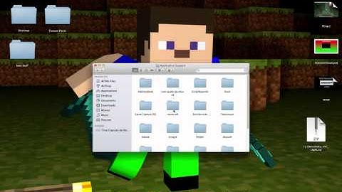 How to download ANY(mini doku) texture pack for 1.7.2(MAC)