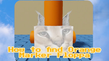 How To Find Orange Marker Floppa! In Find The Floppa Morphs (450) Roblox